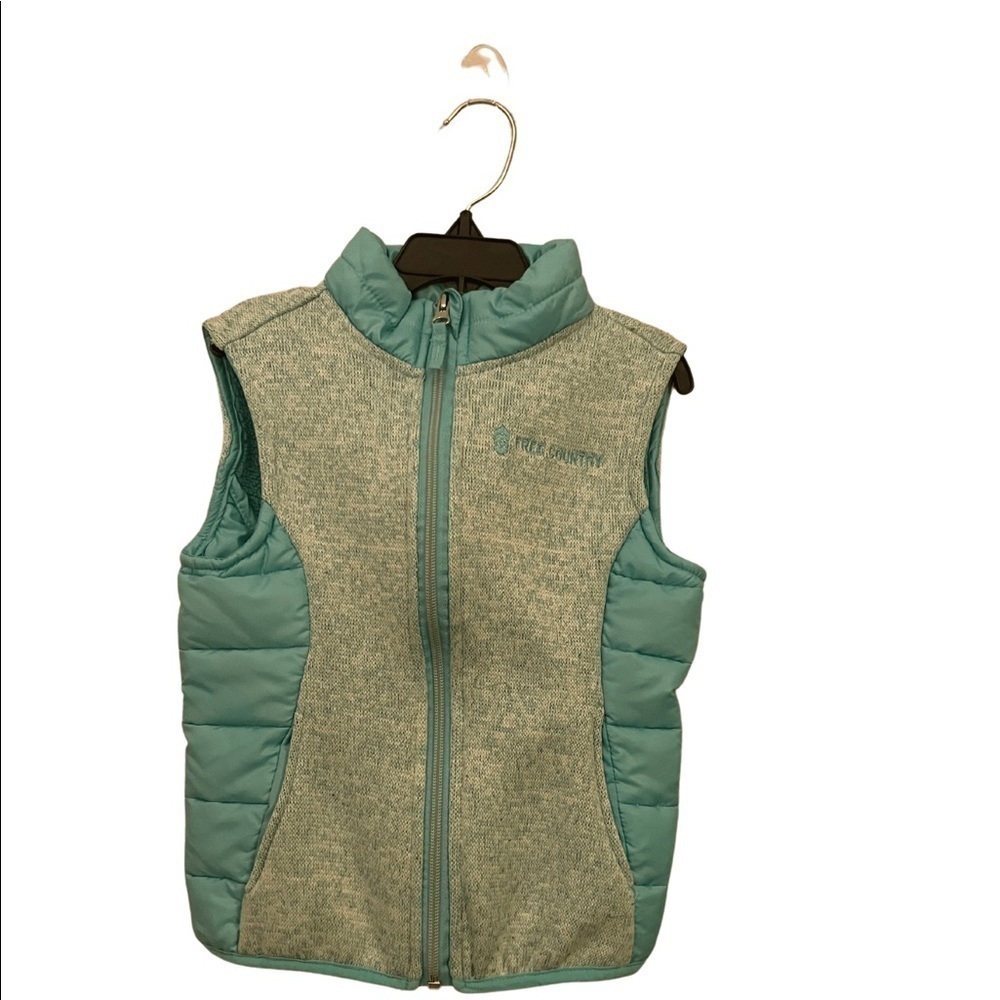Free country toddler girls vest size 5/6